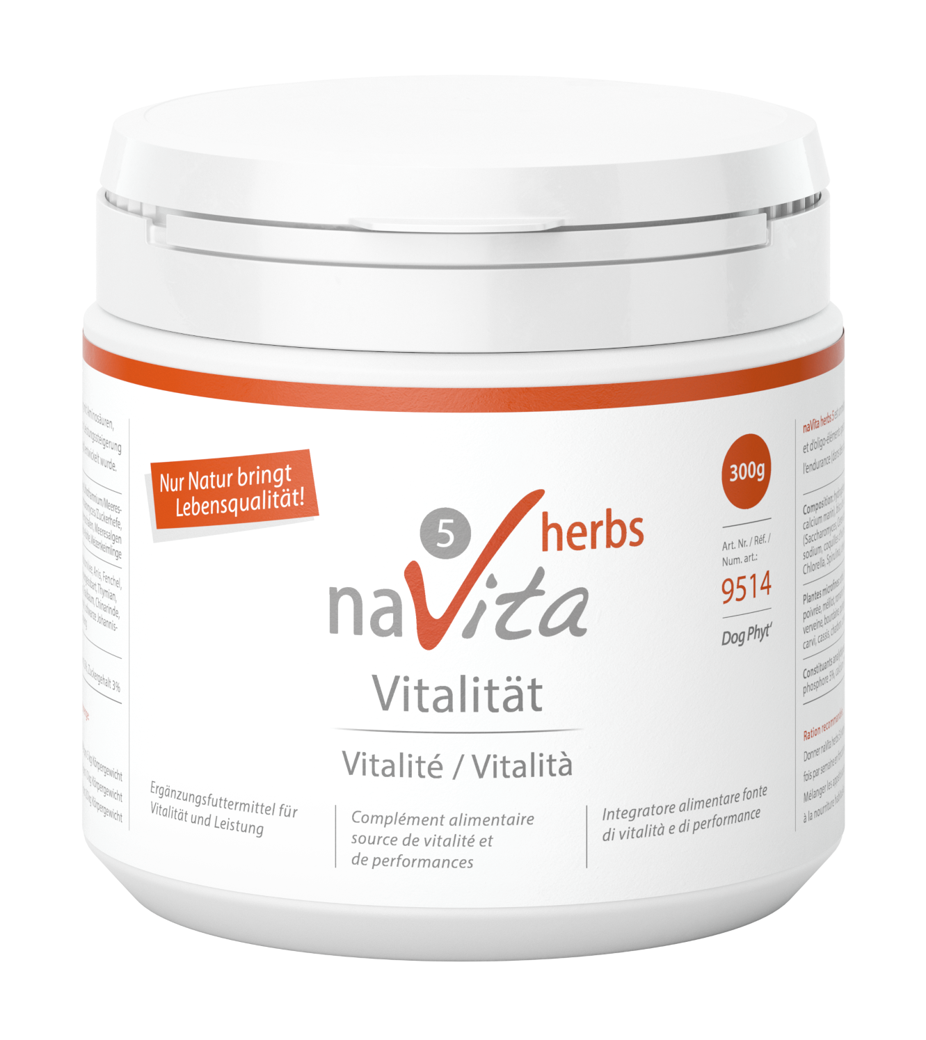 herbs 5 Vitalità & equilibrion 300g